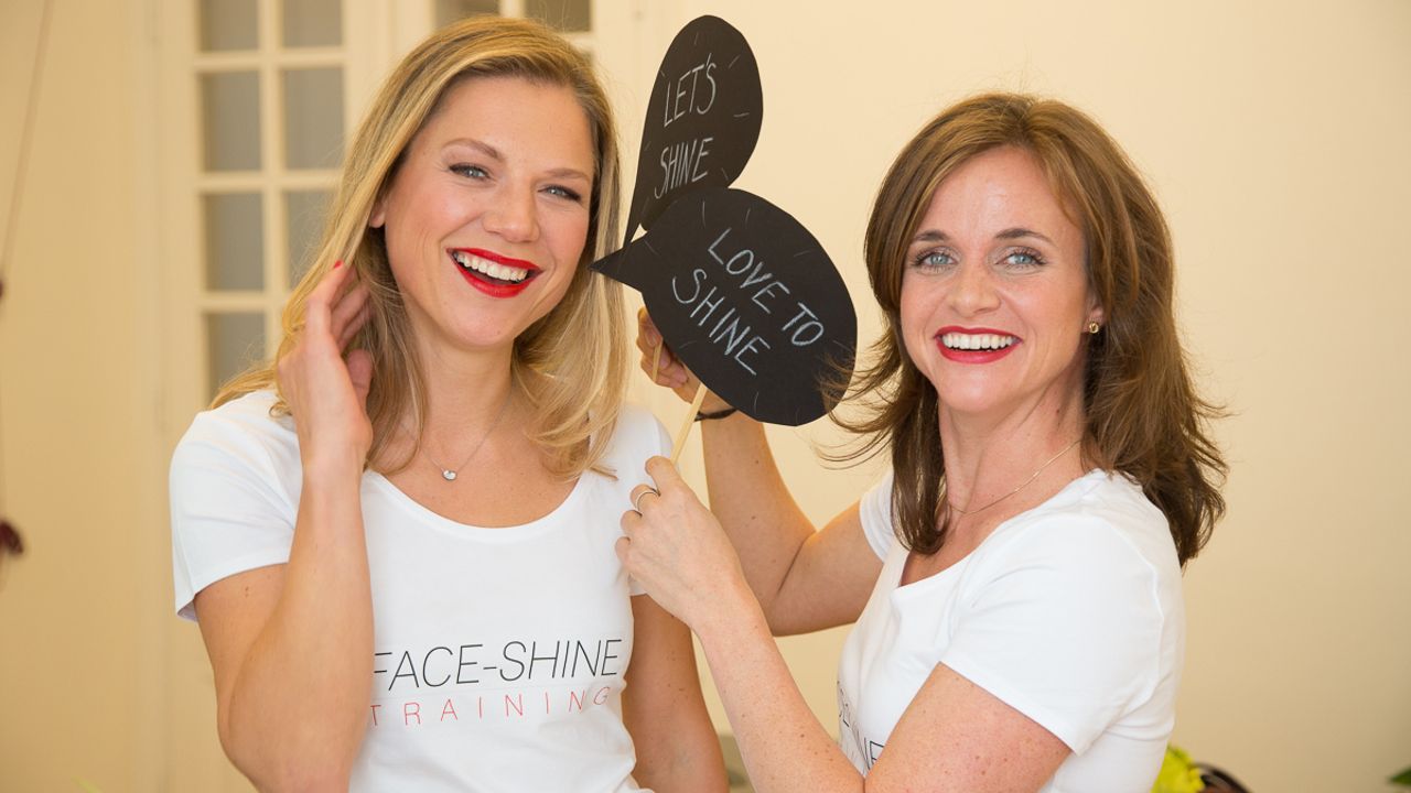 Inhaberinnen von Face-Shine Training