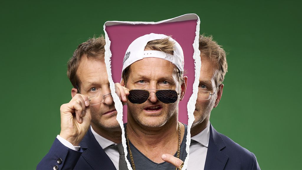 3-teiliges Bild von Andreas Ferner mit Brille