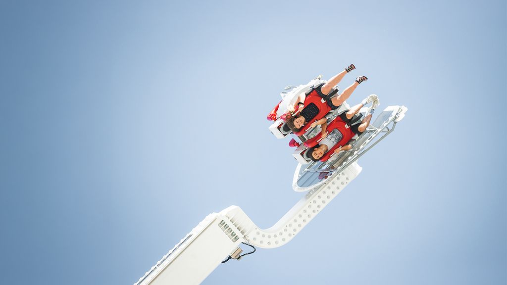 Vier Personen im Magischen Rotor 