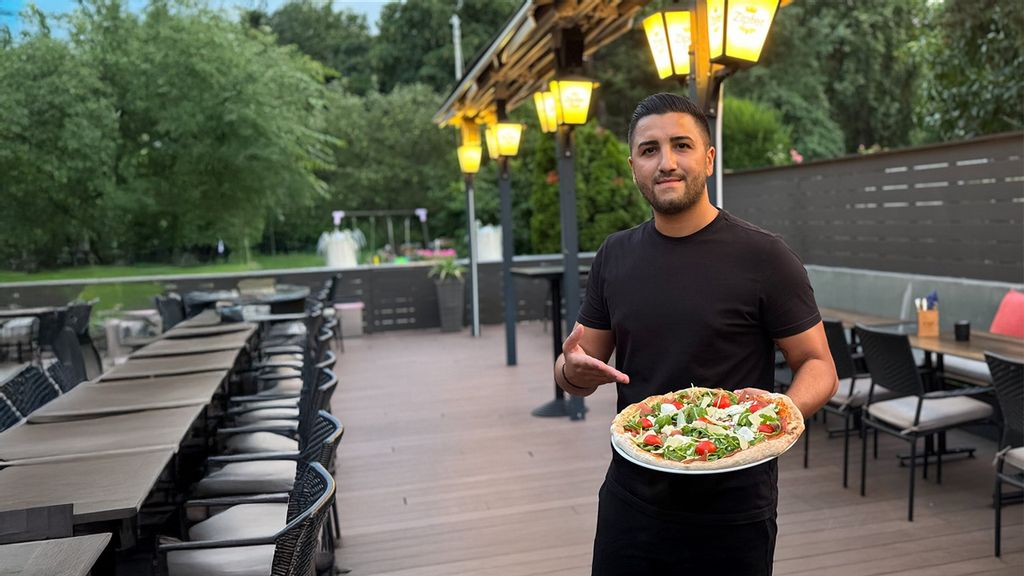 Innenraum der Pizzeria Milanino