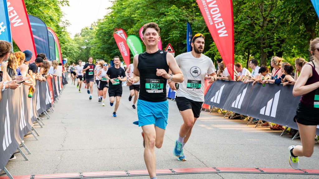 Läufer*innen beim Laufen