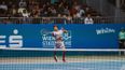 Tennisspieler Flavio Cobolli beim Tennisturnier