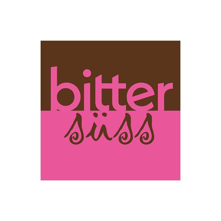 Logo bitter süss - Wiener Schokoladen Manufaktur