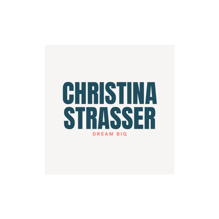 Logo Christina Strasser - Dream Big