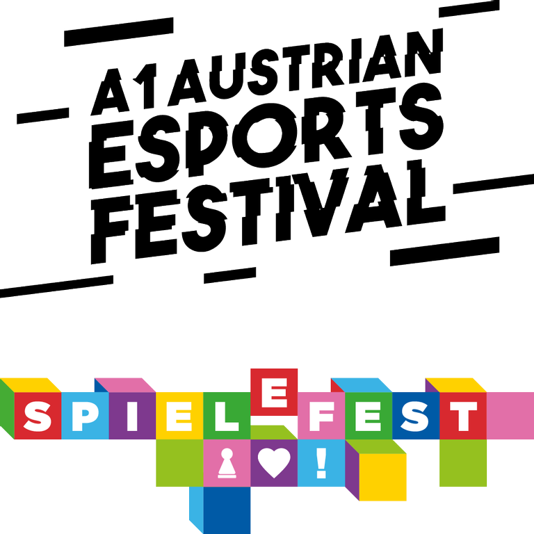 Logo Spielefest A1 Austrian ESports Festival