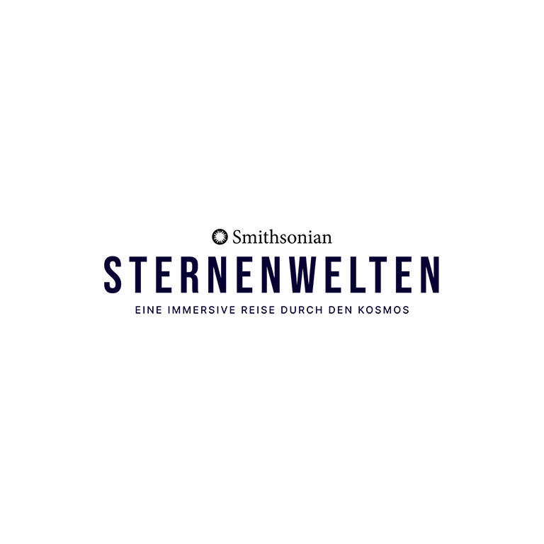Logo Sternenwelten - Eine immersive Reise durch den Kosmos