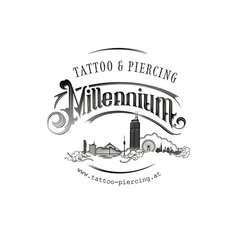 Logo Tattoo & Piercing Millennium