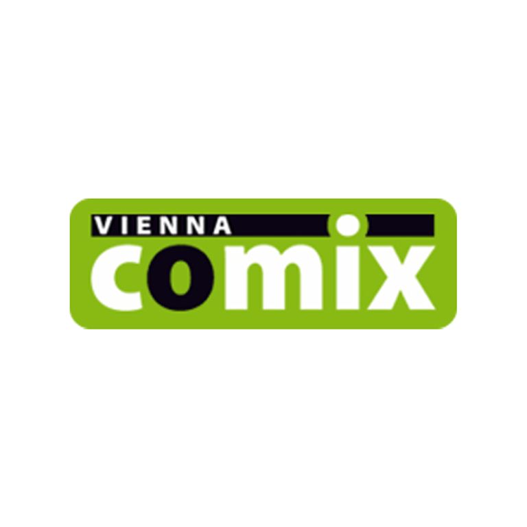 Logo Vienna Comix Fan-Event für Comics, Figuren, Manga, SF und  Fantasy