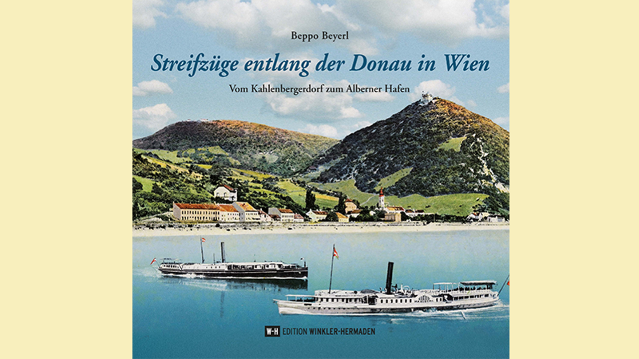 Buchcover "Streifzüge entlang der Donau in Wien" von Beppo Beyerls