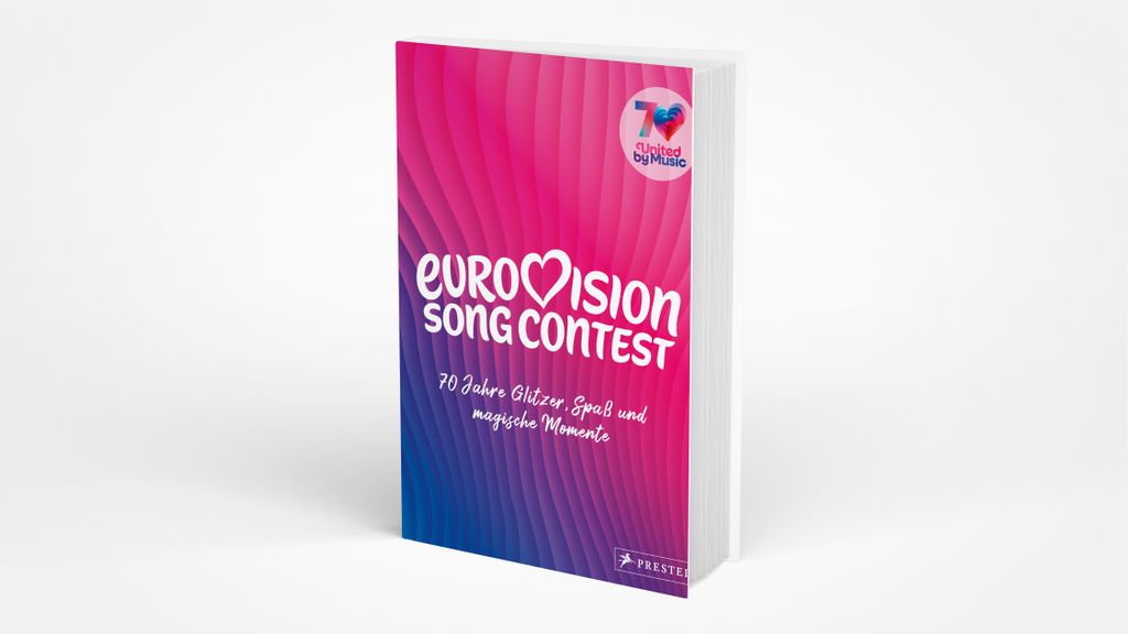 Buchcover Eurovision Songcontest - 70 Jahre Glitzer, Spaß und magische Momente