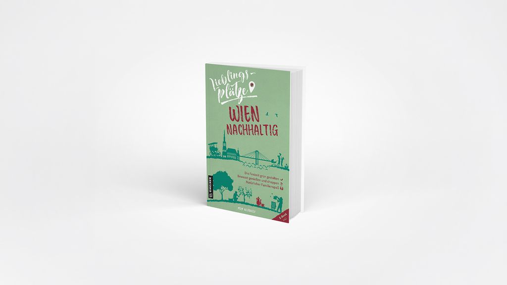 Buchcover Lieblingsplätze Wien nachhaltig