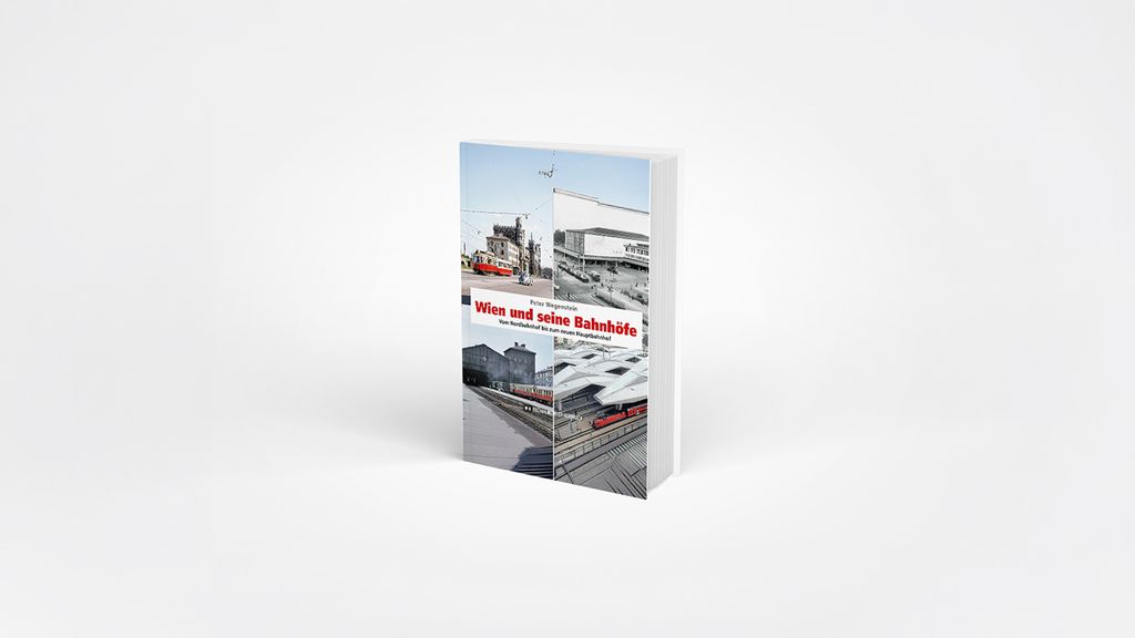 Buchcover Wien und seine Bahnhöfe